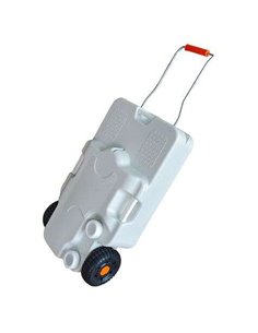 Muvip Carro Portable Pour Acampadas - Material de Polietileno de Haute qualité - Capacité de 30 Litros - Compatible Avec Inodoro