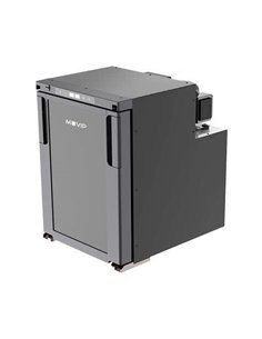 Muvip Nevera Fija Avec Compresor LG 50L 60W - Conexion 12/24V - Apertura Avant - Protection Batterie - Luz LED - Temperatura Reg