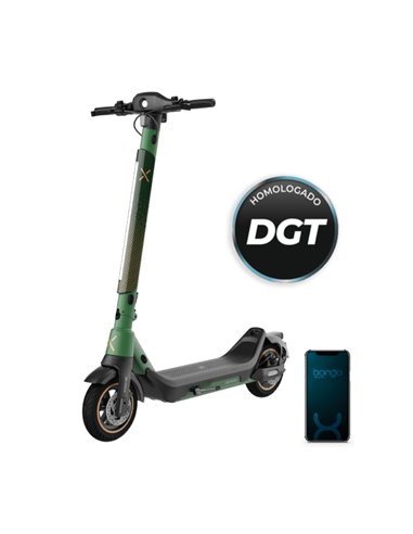Cecotec Bongo Serie X65 Connected Patinete Electrico - 1000W - Autonomie 65km - Système S-Driving - Frenado Triple - Ruedas 10” 