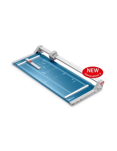 Dahle 554 Cizalla Profesional de Rodillo Format A2 - Capacité 20 Feuilles - Longueur de Corte 720mm - Cuchilla Circular Autoafil