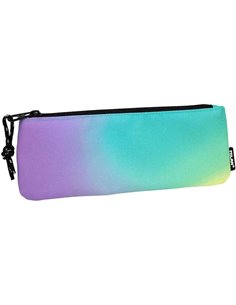 Milan Sunset Étui Pequeño Plano Rectangulaire - Tejido Résistant à les Roturas et Rasgaduras - Dimensions 23x9x1.3cm - Couleur T