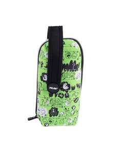 Milan Tandem 2 Pack de 4 Estuches Avec Goma de Borrar - Sacapuntas - Crayon - 3 Boligrafos - Règle - 12 Lapices de Couleurs - 12