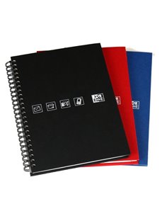 Oxford School Indice Telefonico A5 Double Spirale - Practico et Résistant - Taille Idéal Pour Llevar en la Sac à dos - Couleurs 