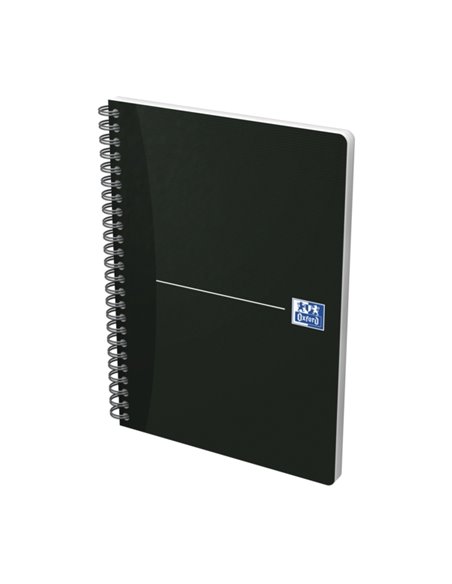 Oxford Office Essentials Cahier Spirale A5 - Couverture souple - Spirale Double - 1 Linea - 90 Paginas
