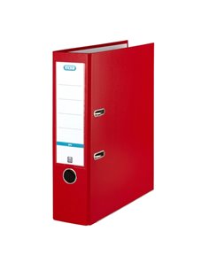 Elba Archivador Palanca Rado Top A4 - Résistant et durable - Capacité Pour 80mm de Documentos - Taille A4 - Couleur Rouge