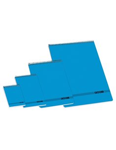 Enri Bureau Cahier Spirale 8º 4x4 - Taille Practico - Cuadricula 4x4 - Idéal Pour la Bureau
