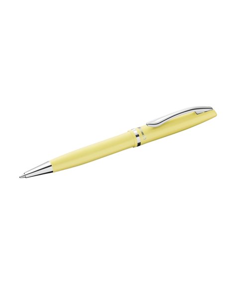 Pelikan Jazz Pastel Stylo à bille Avec Mecanismo de Giro - Pointe Mediana - Corps Lacado - Rechargeable - Couleur Jaune Pastel