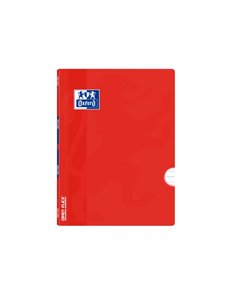 Oxford School Classic Openflex Carnet Grapada A5+ 48 Feuilles 1 Linea Avec Margen - Couvercle de Plastico Translucido - Idéal Po