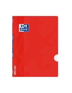 Oxford School Classic Openflex A4 - Couvercle de Plastico Résistant - Carnet Grapada 4x4 Avec Margen - 48 Feuilles de Haute qual