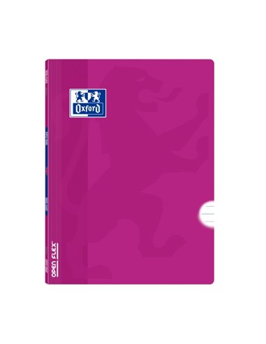 Oxford School Classic Openflex A4 Carnet Grapada - Couvercle de Plastico Résistant - 1 Linea Avec Margen - 48 Feuilles de Papier