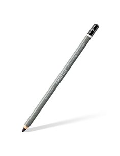 Staedtler Mars Lumograph Charcoal 100C Crayon de Grafito - Mina H - Haute Proporción de Carbone et Carboncillo - Bois de Bosques