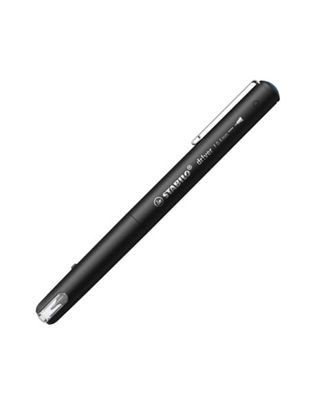 Stabilo Dr!ver Feutre de Pointe Fina 0.4mm - Encre à Prueba de Manchas, Inodora et Avec Base al Eau - Fabricado Avec 94% de Biop