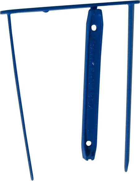 Fellowes Pack de 100 Fasteners - Plastico PP - 110mm - Admite Jusqu'à 600 Feuilles de 80g - Couleur Bleu