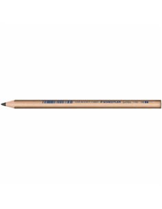 Staedtler Noris Natural 119 Jumbo Crayon de Grafito Triangular HB 4mm - Bois Certificada FSC - Corps de Couleur Bois Natural