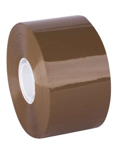 Apli Precinto Compact Sans Ruido Pp Acrilico - 50mm x 132m - Grosor 28µm" - Marron