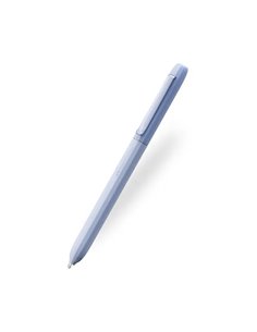 Faber-Castell Avori Stylo à bille de Mecanismo Giratorio XB - 92% de Plastico Reciclado - Clip Metalico Solido - Couleur Bleu Cl