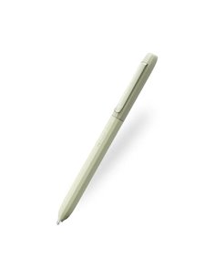 Faber-Castell Avori Stylo à bille de Mecanismo Giratorio XB - 92% de Plastico Reciclado - Clip Metalico Solido - Couleur Vert