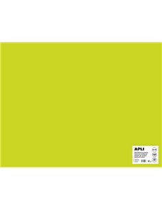Apli Cartulina Vert Fluo 50 x 65cm 170g 25 Feuilles