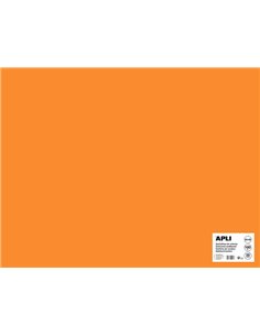Apli Cartulina Orange Fluo 50 x 65cm 170g 25 Feuilles