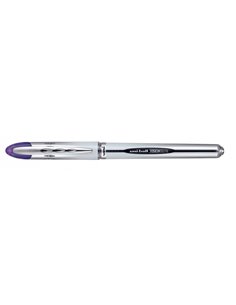 Uni-ball Vision Elite UB-200 Rollerball de Encre Liquida - Pointe de Bola 0.8mm - Système Antifugas Pour Viajes - Couleur Violet