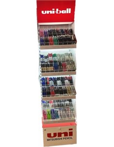 Uni-ball Présentoir Torre de 780 Assortis - Gamas Variadas - Articulos de Escritura - Couleur Assorti