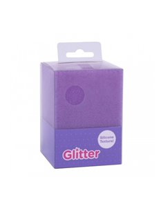 Apli Cubilete de Silicona Portalapices Glitter Collection - Toucher Doux - Résistant et Flexible - Facile à nettoyer - Versatil 