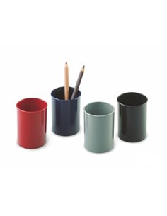 Faibo Pack de 10 Cubiletes Redondos 7.8x10cm - Fabricados en Poliestireno - 100% Reciclables - Couleurs assorties