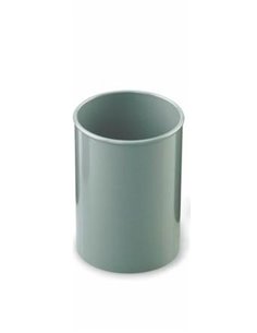 Faibo Cubilete Redondo 7.8x10cm - Fabricado en Poliestireno - 100% Reciclable - Couleur Gris