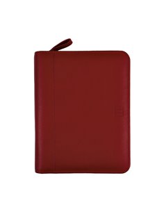Finocam Open Chair Andrea Agenda Organizador - Annuel 2026 - Fermeture zippée - Format 500 - 192x45x240mm - Semaine sur 2 pages 