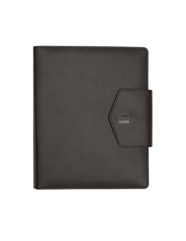 Finocam Open Nopal Agenda Organizador - Annuel 2026 - Format 1000 - 215x40x250mm - Semaine sur 2 pages en Vertical - Couleur Noi