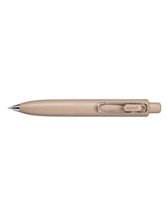 Uni-ball One P Stylo à bille Retractil Avec Pointe Fina 0.5mm - Agarre Doux et Comodo - Encre Couleur Noir - Corps de Couleur Ma