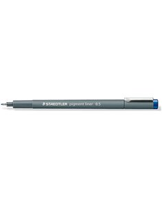 Staedtler Pigment Liner 308 Feutre Calibrado - Trait 0.5mm - Séchage rapide - Couleur Bleu