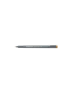 Staedtler Pigment Liner 308 Feutre Calibrado - Trait 0.5mm - Séchage rapide - Couleur Orange