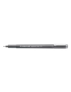 Staedtler Pigment Liner 308 Feutre Calibrado - Trait 0.5mm - Séchage rapide - Couleur Gris