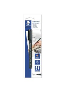Staedtler Lumocolor Permanent 313 Feutre Permanent de Pointe Fina - Trait 0.4mm - Pour Casi Todas les Superficies - Séchage rapi