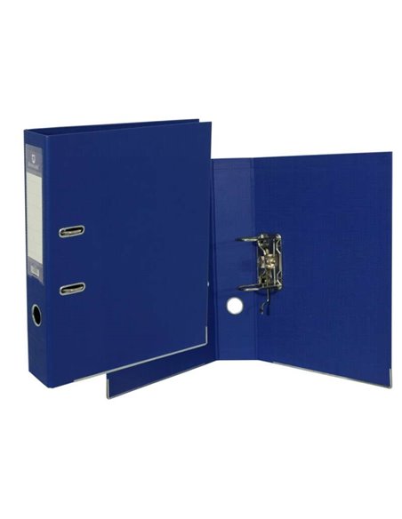 Bismark Archivador À-Z PVC Format Folio Lomo 75 - Gran Resistencia - Tarjetero en le Lomo - Cartoneras Metalicas en le Borde Inf