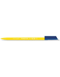 Staedtler Noris 326 Feutre de Pointe Fina - Trait 1mm Aprox - Tina Base de Eau - Couleur Jaune