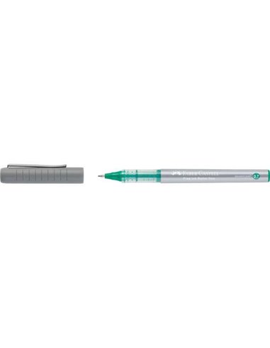 Faber-Castell Roller Free Ink Stylo à bille de Encre Liquida - Pointe Conica 0,7mm - Ancho de Linea Fino - Clip de Metal - Coule
