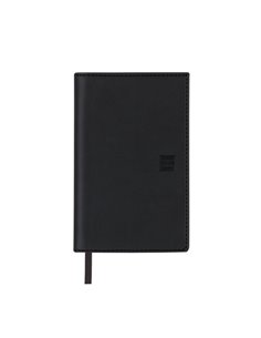 Finocam Ibis Agenda Plana - Annuel 2026 - Format Pl3 - 90x10x10mm - Semaine sur 2 pages Horizontal - Couleur Noir