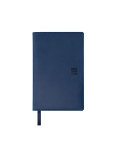 Finocam Ibis Agenda Plana en Catalan - Annuel 2026 - Format Pl3 - 90x10x10mm - Semaine sur 2 pages Horizontal - Couleur Bleu