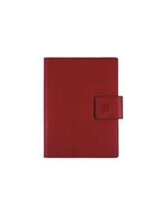 Finocam Duouno Agenda de Spirale - Poche Intérieur - Anilla Portaboligrafo - Format E10 - 155x212mm - 1 Dia Par Pagina - Couleur