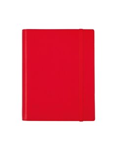 Finocam Duoband Agenda Avec Bloc de Notas - Annuel 2026 - Format E10 - 168x15x226mm - Semaine sur 2 pages Horizontal - Couleur R