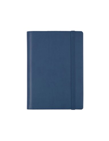 Finocam Duoband Agenda - Annuel 2026 - Bloc de Notas - Format E5 - 136x25x192mm - 1 Dia Par Pagina - Couleur Bleu