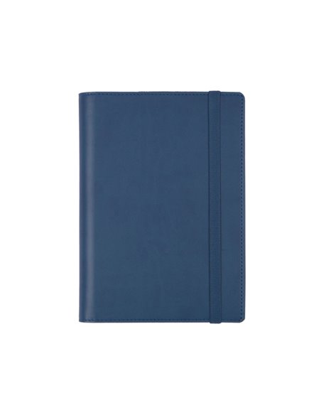 Finocam Duoband Agenda - Annuel 2026 - Bloc de Notas - Format E5 - 136x25x192mm - 1 Dia Par Pagina - Couleur Bleu