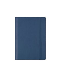 Finocam Duoband Agenda Avec Bloc de Notas en Catalan - Annuel 2026 - Format E5 - 136x25x192mm - 1 Dia Par Pagina - Couleur Bleu