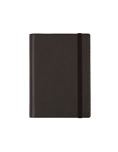 Finocam Duoband Agenda Avec Bloc de Notas en Catalan - Annuel 2026 - Format E5 - 136x25x192mm - 1 Dia Par Pagina - Couleur Noir