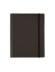 Finocam Duoband Agenda Avec Bloc de Notas en Catalan - Annuel 2026 - Format E10 - 176x28x226mm - 1 Dia Par Pagina - Couleur Noir