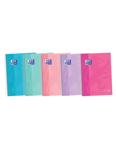 Oxford School Touch A4+ Europeanbook - Couvercle Extradura Résistant - 5 Separadores - 1 Linea Pour Identificacion - 120 Feuille