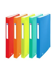 Oxford Urban A4+ Clasificador de 8 Posiciones - Couvercle de Plastico Translucido - Idéal Pour Organizar Documentos - Comprend E