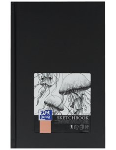 Oxford Artbooks A5 Couvercle Extradura Cahier Cosido Esbozo - Taille A5 - Couverture rigide - Cahier Cosido - 96 Feuilles de 100